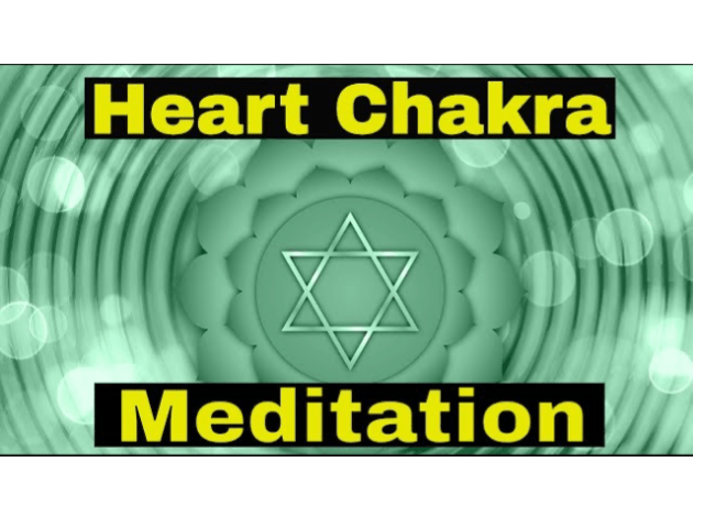 Heart Chakra Meditation Image